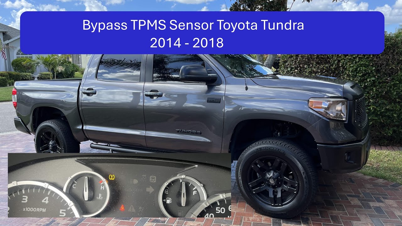 Toyota Tundra Bypass TPMS Light - Tire Pressure Monitoring System Light ...