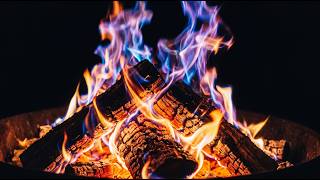 🔥 Pure Fire LIVE – Endless Flame Ambience for Deep Sleep