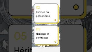 Schopenhauer : Philosophe du pessimisme, de la volonté de vivre et de la souffrance éternelle