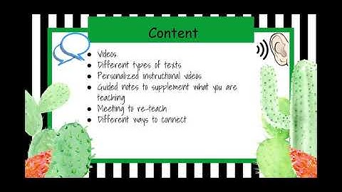 Differentiation and Engagement Video - Google Slides