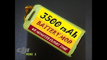 DJI MINI 2 | BATTERY MODDED