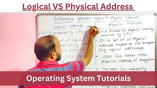 Difference between Logical and Physical Address in Operating System