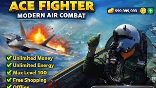 Download Ace Fighter New Mod Max Apk Unlimited money, Diamond Everything & Free Shopping All screenshot 5