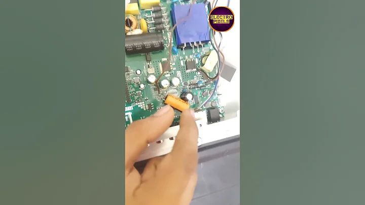 LED TV Backlight Fault Inverter Section Repair#electropixels #technology #blank #shorts #viral#diy