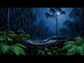 🌧 Mystical Forest Rain — Deep Sleeping Rain Sounds for Calm Mind &amp; Restful Night 🌙