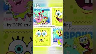 US Postal Service issues new stamps marking 25 years of SpongeBob.