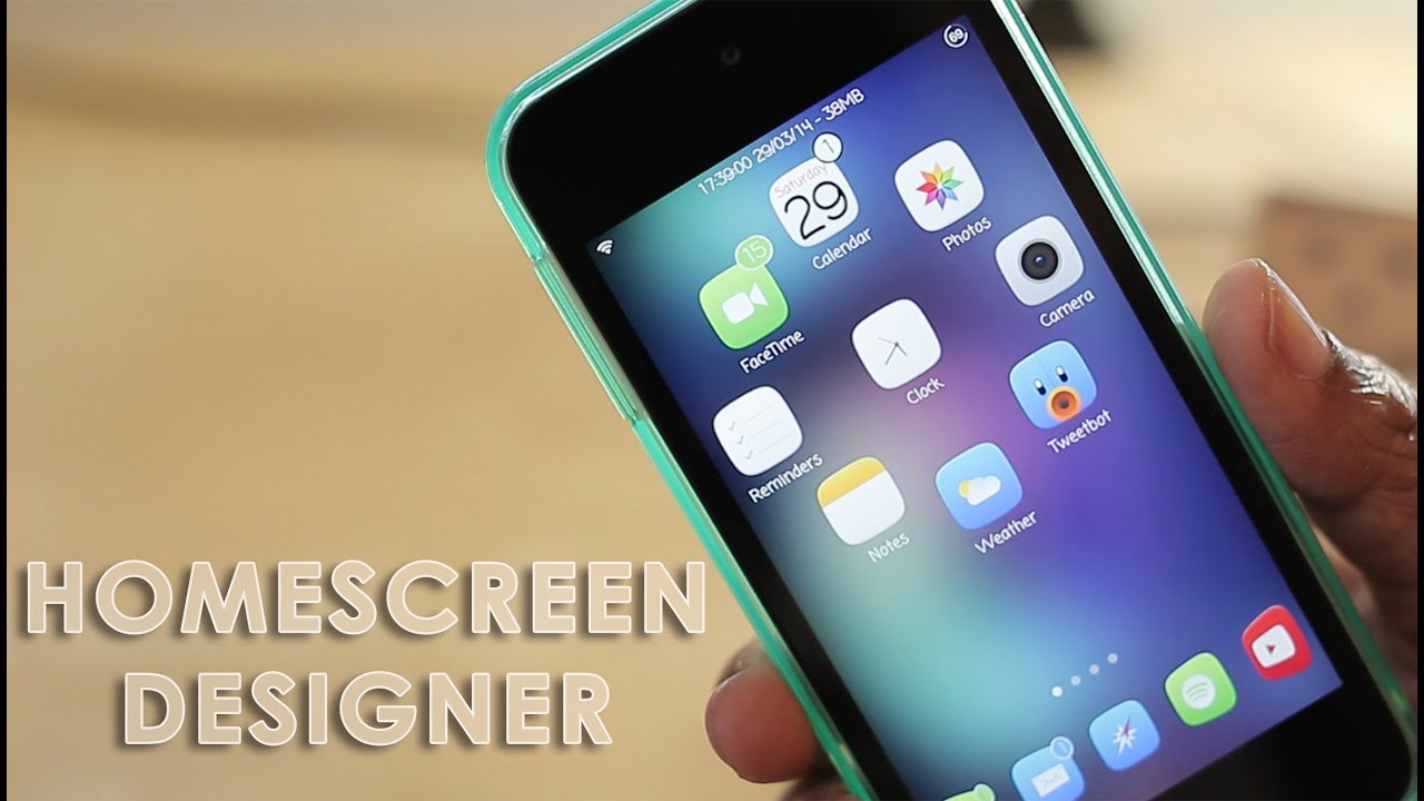 HomescreenDesigner - Best iOS 7 Tweaks for iPhone, iPad, and iPod