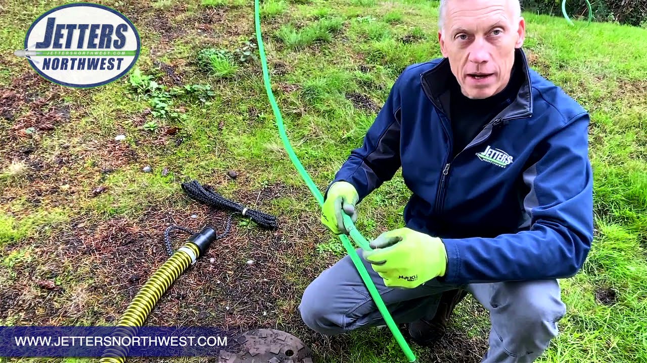 "GET" JETTING: PROTECT Your JETTER HOSE and YOURSELF; HOSE GUIDE USEAGE ("Tiger Tail" type)