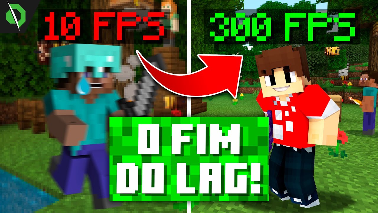 O GUIA DEFINITIVO DE COMO MELHORAR O FPS NO MINECRAFT