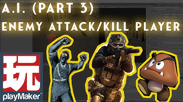 Simple A.I. in One Day | Unity + Playmaker Tutorial [Part 3]