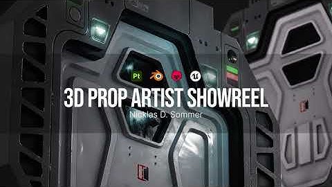 Nicklas D. Sommer - 3D Prop Artist Showreel 2023