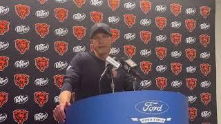 Bears head coach Ben Johnson on if Dan Campbell was trying to run up the score