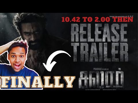 SALAAR Release Trailer - Telugu and Hindi | Prabhas | Prashanth Neel  | Hombale Films - REACTION!