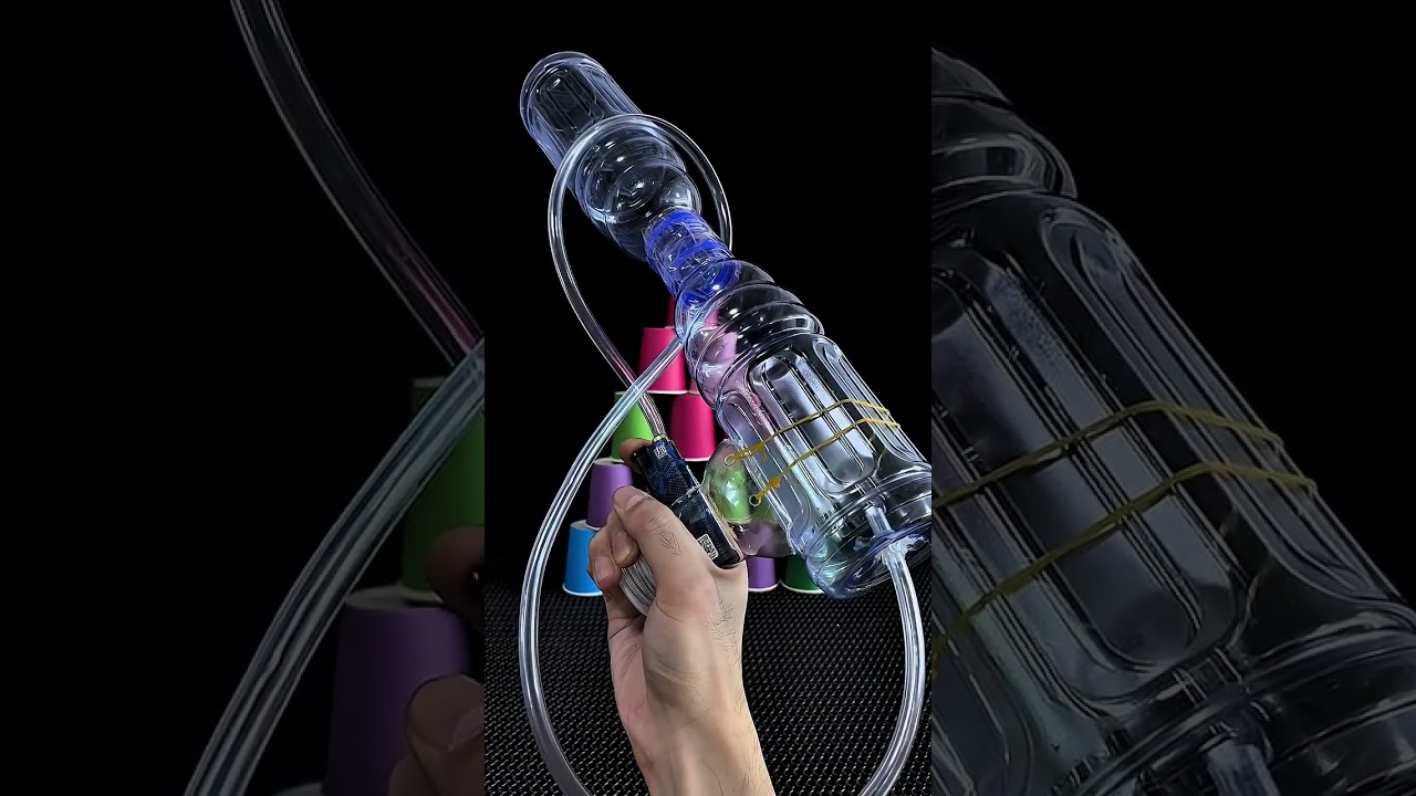 How to make a ‘’plasma cannon‘’ toy out of a drink bottle? 