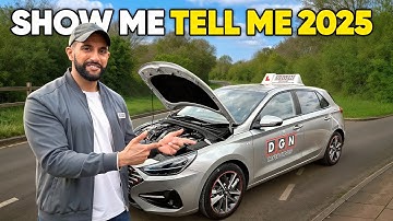 Show Me Tell Me Questions | DRIVING TEST NEW 2025