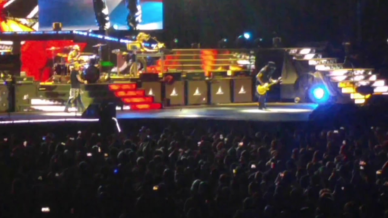 Sweet Child O' Mine, Guns N' Roses, Winston Salem, NC 8/11/17 YouTube
