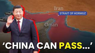 Iran To Only Allow Chinese Vessels To Pass Through The Strait Of Hormuz