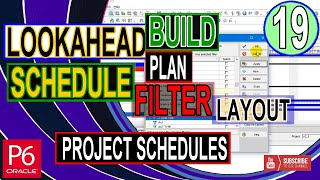 Celebrity How to build lookahead in primavera p6 | Lookahead Schedule | Layout | Plan |  Filter | Tips Tricks Profile