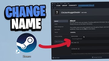 How to Change Steam Account Name