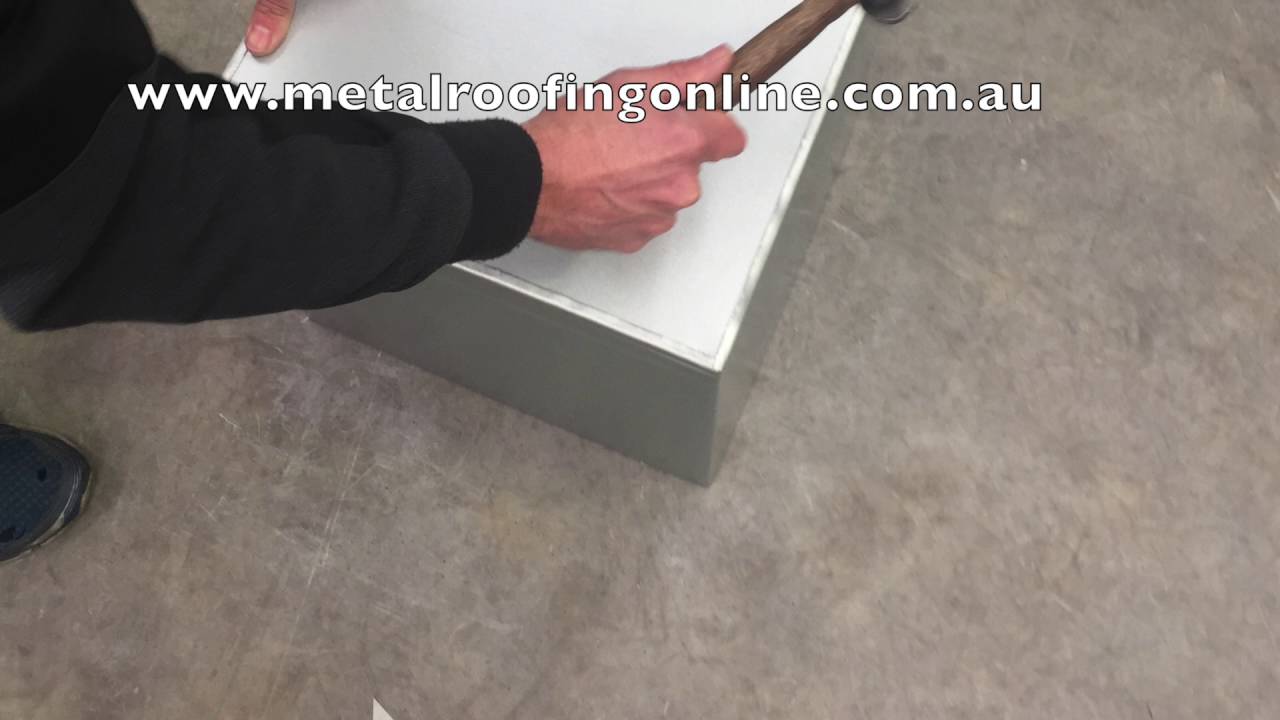 How To Install ZINCALUME Rainhead Metal Roofing Online YouTube How To Install ZINCALUME Rainhead Metal Roofing Online YouTube