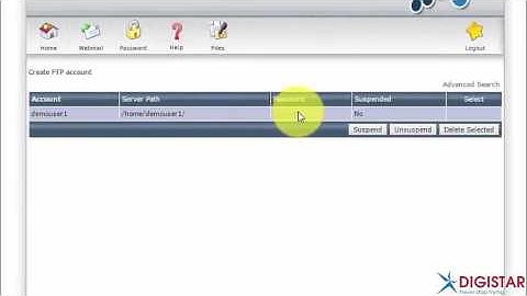Phần 16: Hướng dẫn tạo tài khoản FTP trong Direct Admin - User Level