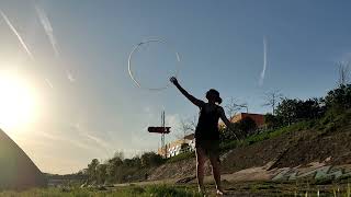 One with the Wind | Hooping @ Wienfluss, Hietzing