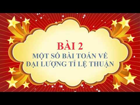 Video Toán học lớp 7 - Bài 2 - Một số bài toán về đại lượng... - youtube
