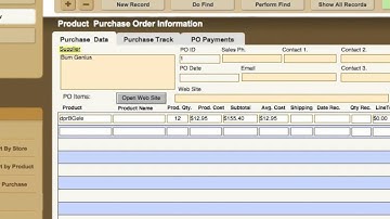 POS Cloud v13 Pro - Purchase List View Screen