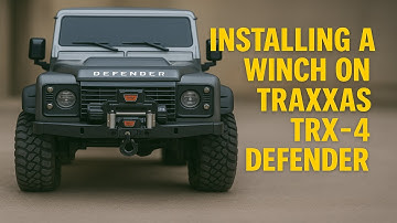 Installing a Winch on Traxxas TRX-4 Defender