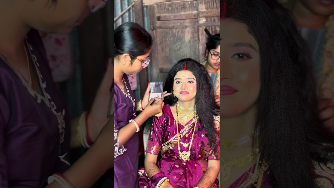 আজকের আমার bride এর hair দেখে আমার সেই পুরনো hair এর কথা মনে পরে গেল 🫠😊