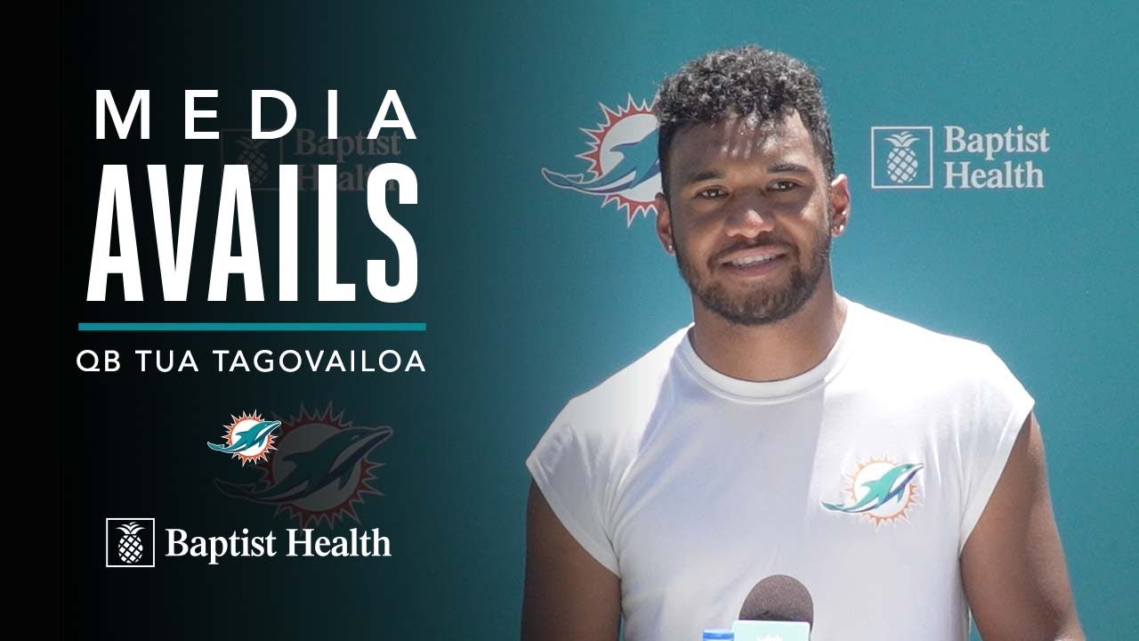 TUA TAGOVAILOA MEETS WITH THE MEDIA | MIAMI DOLPHINS