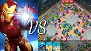IRONMAN VS SS15 all defence || Coz1 | Clash of zombies | Clash of avengers screenshot 4