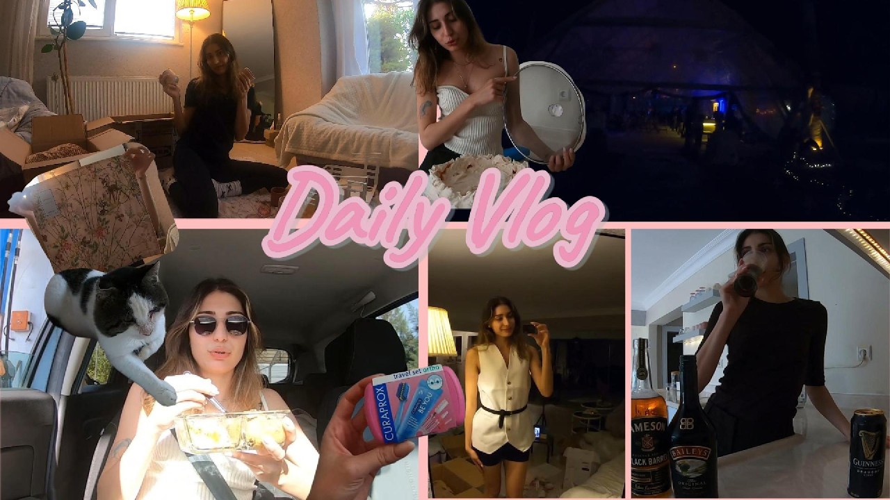 haftalık vlog I ep.6 I ev alışverişi, kokteyl tarifi, doğum günü