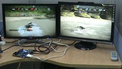 Terasic DE3-HDMI 1080P Video Split Demonstration