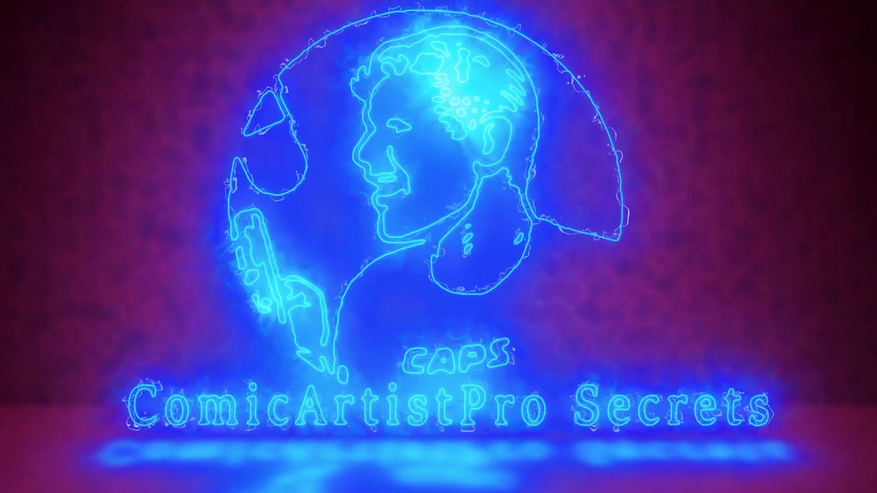 ComicArtistPro Secrets Animated Logo