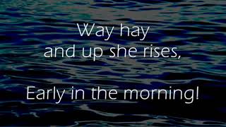 Drunken' Sailor - Irish Rovers - Lyrics