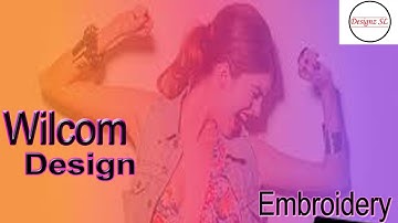 wilcom e2 | INPUT A | Embroidery Design  2019 tutorial