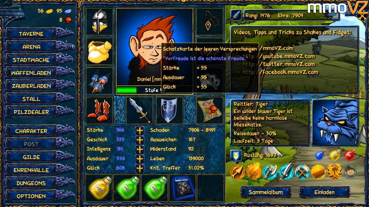 Let's Play Shakes and Fidget 