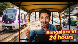 Bengaluru In 1 Day Metro Auto Budget Trip Karnataka Series Ep.1