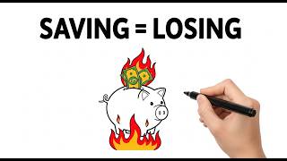 Why Your Savings Account is a GUARANTEED Loss #MoneyTips #FinancialEducation #Inflation