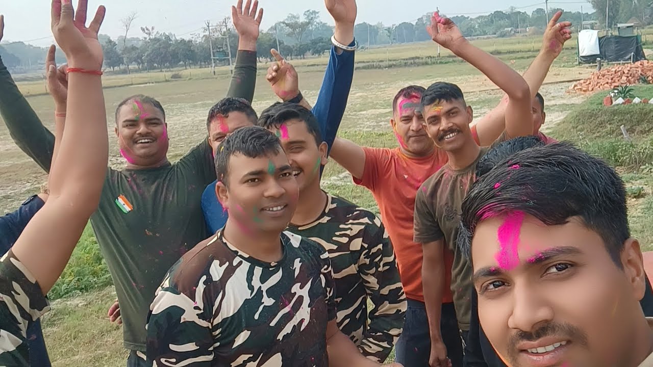 Hamara Holi Aisa raha 2025 ka #pawanfaujivlog #happyholi - YouTube