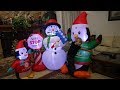 🐧Max's New Shivering Penguin Holiday Inflatable! Unboxing New Christmas Inflatables from Home Depot