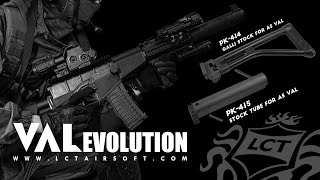 Lct Airsoftas Val Evolution-Pk414 & Pk415