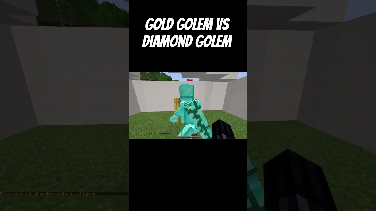 gold golem vs diamond golem 