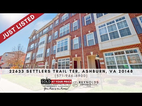 22633 Settlers Trail Terrace, Ashburn, VA home video tour