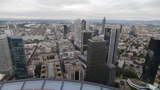 Frankfurt Main Tower Observation Platform City View 200 M