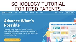 Get Connected: Schoology Tutorial for RTSD Parents