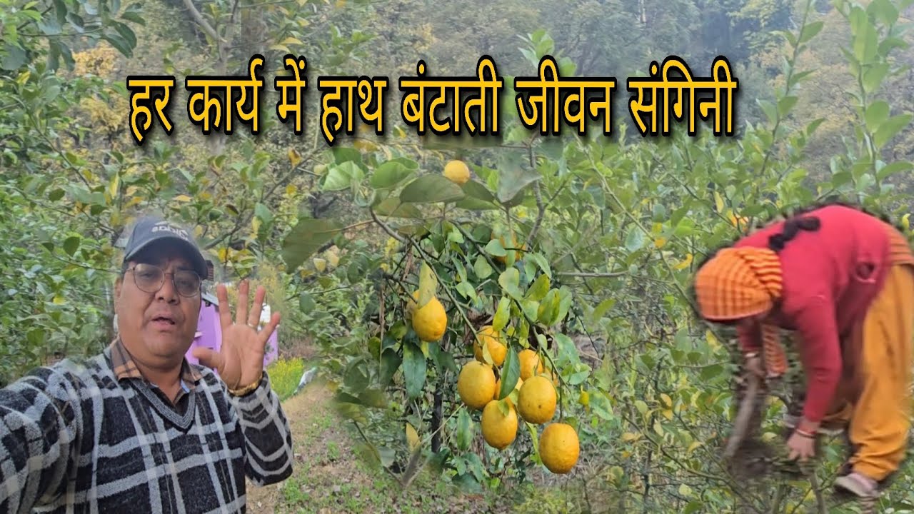 खेती के लिए करनी पडती है काफी मेहनत/