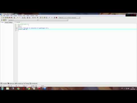 สอนเขียนโปรแกรมหาพื้นที่สี่เหลี่ยมจัตุรัส ใช้ Dev c++ !!