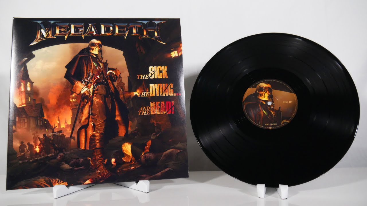 Megadeth - The Sick, The Dying And The Dead Vinyl Unboxing